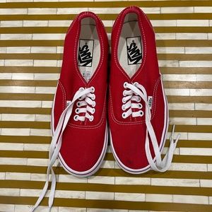 Red Vans